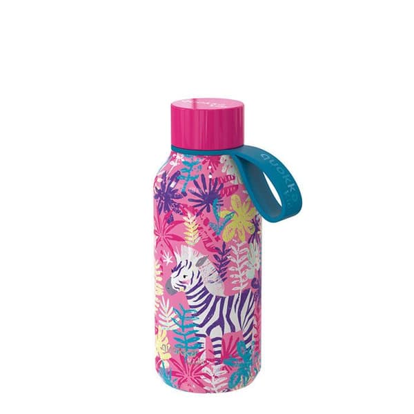 Vandflaske - Quokka - Solid Kids - 330 ml - Rustfrit stål - Zebras Zebraer