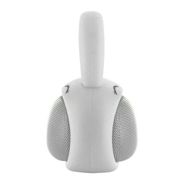 Moxie 3W Bluetooth højttaler - Luminous Rabbit Design - 3 timers batterilevetid Vit