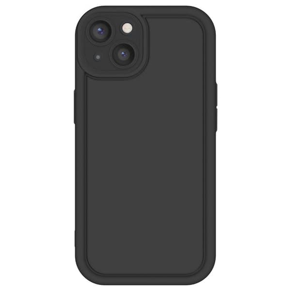 Coque - Silikone - iPhone 13 - Blød Berøring - Sort - Kamera Beskyttelse Svart