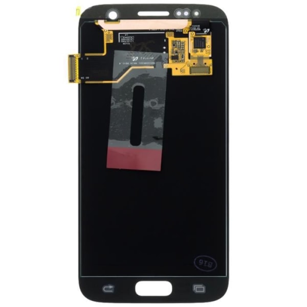 Komplett block Samsung Galaxy S7 LCD-skärm Touchglas Original Silver Grå