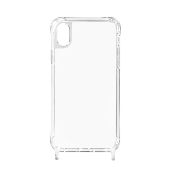Skyddsskal - Apple - iPhone X och XS - Transparent - Anpassningsbar - Silikon gel Transparent