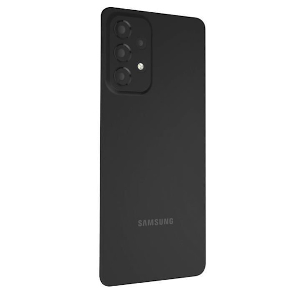 Batteri Cache til Samsung Galaxy A33 5G - Sort - Indbygget Klæb Svart