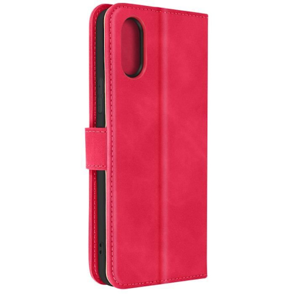 Étui AVIZAR til Sony Xperia 10 VI - Fuchsia Portemonnaie Klap - Semi-stiv - Indbygget kortopbevaring Rosa