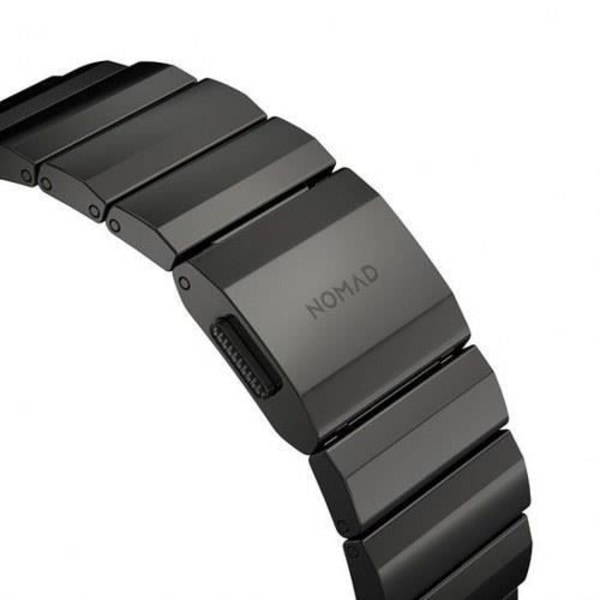 Rem V2 för Apple Watch 1-9 och SE 42-44-45 mm Nomad Mörkgrå Grå