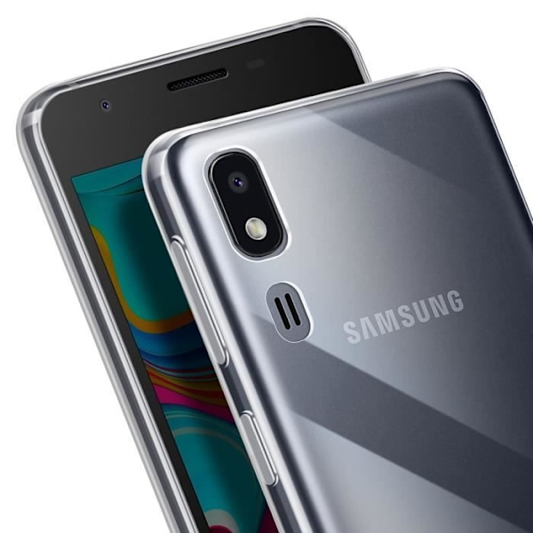 Coque för Samsung Galaxy A2 Core Silikon Mjuk Design Tunn Lätt Transparent Transparent