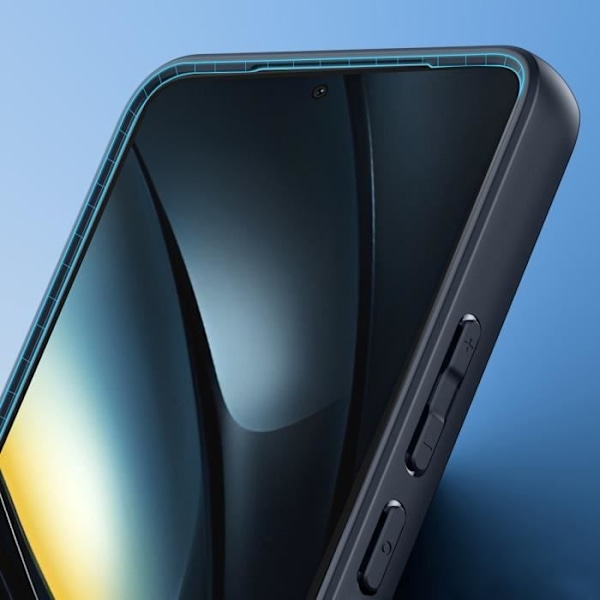 Taske til Xiaomi Poco F6 Pro stødsikkert borealt mønster Dux Ducis Sort Transparent