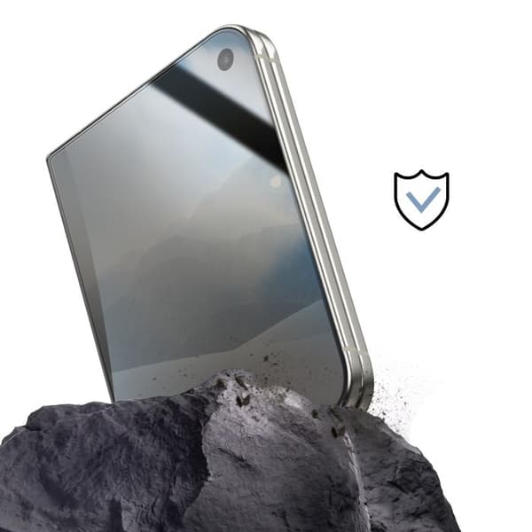 Skærmbeskyttelse til iPhone Duo Full Coverage i 9H hærdet glas Sort / Transparent Svart / Klar