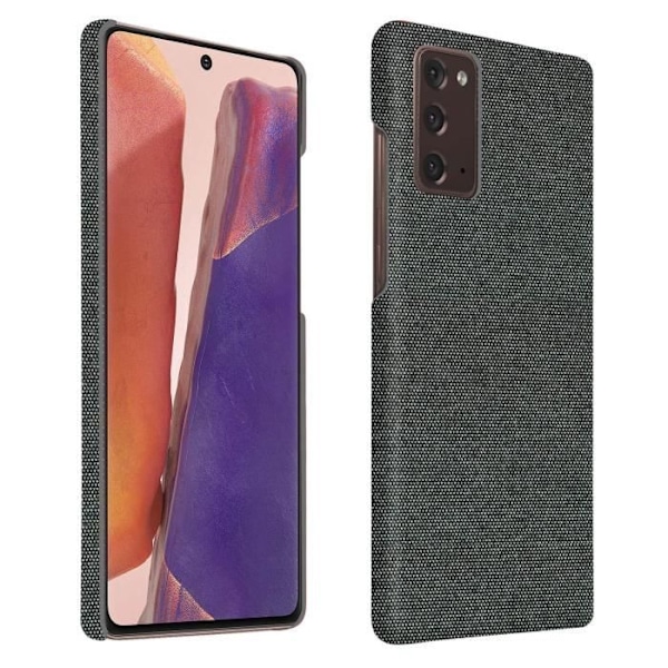 Coque Samsung Note 20 - AVIZAR - Kova Kankaat viimeistely - Ultra-kestävä ja tyylikäs suojus Grå