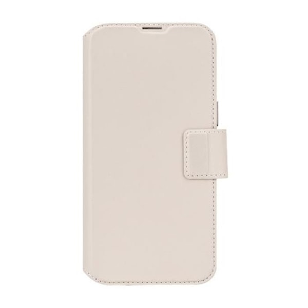 iPhone 16 Pro - MERKKI - Beige Nahkakotelo - MagSafe-yhteensopiva - Puolijäykkä Kuori - 2-in-1 Beige