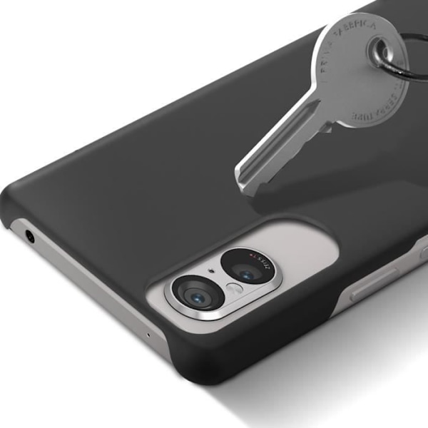 Skyddsskåpa - AVIZAR - Sony Xperia 5 V - Hårt polykarbonat - Matt finish - Svart Svart