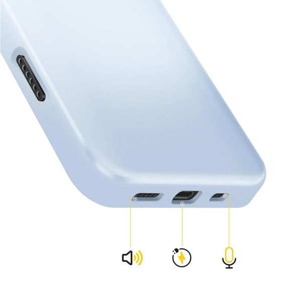 "Coque til iPhone 17 Model SolidX Stødabsorberende 3.5 m certificeret MIL-STD 810G Rhinoshield Lys blå" Blå