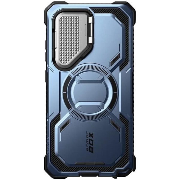 Coque Intégrale til Samsung S25 Ultra Stødabsorberende Kompatibel med MagSafe I-Blason Blå Blå