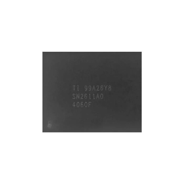 Tigris Charging IC Chip - AVIZAR - iPhone 12 og 11 - Reparerer bundkort og opladningsfunktion - Sort Svart