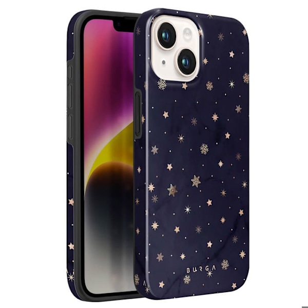 Coque til iPhone 14 Stødabsorberende Stjerner Elegant Hævede Kanter