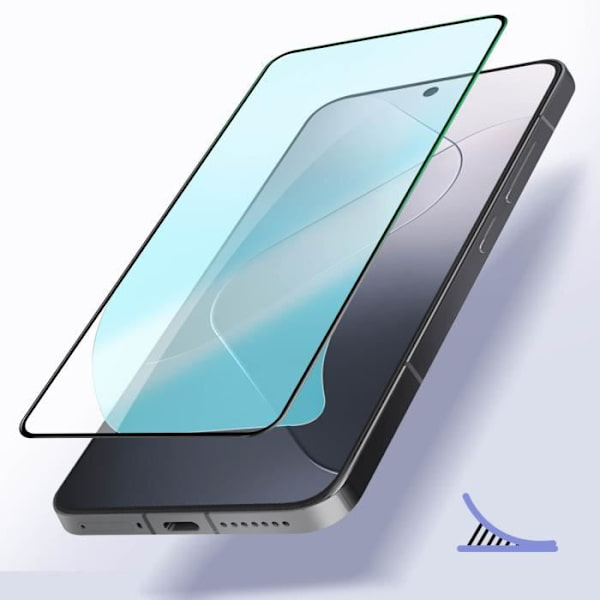 Härdat glas - ENKAY - Xiaomi 14 - 9H hårdhet - Anti-repor - Anti-fingeravtryck Svart