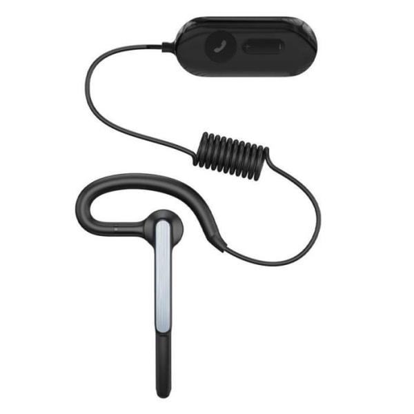 Bluetooth 5.0 Headset Dual Sound Microphone Active Noise Reduction Baseus Svart