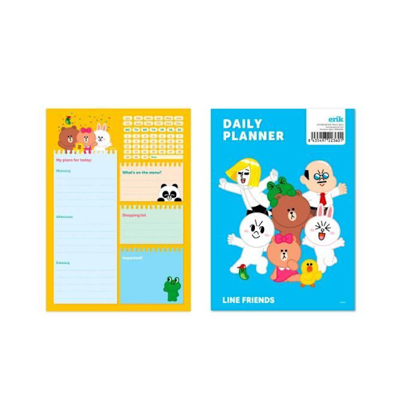 Bloc-notes kontor Line Friends