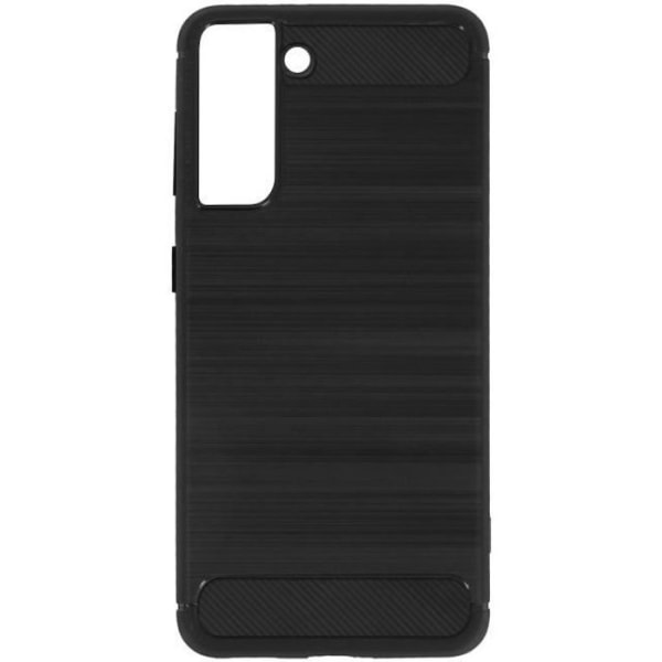 Coque - Samsung - Galaxy S21 - Blød - Kulstof - Forstærkede hjørner Svart