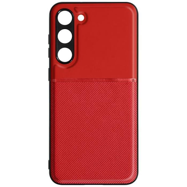Fodral kompatibelt med Samsung S23 Plus Anti-fingerprint Red Fodral