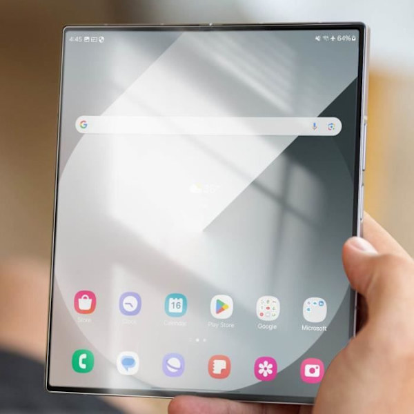Näytönsuoja - AVIZAR - Galaxy Z Fold 6 - Joustava - Naarmuuntumaton - Läpinäkyvä Transparent