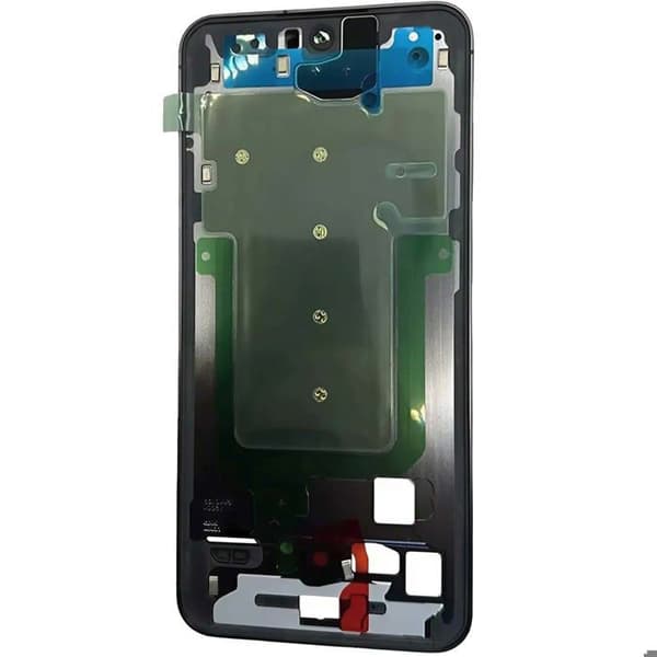 Central Chassis - SAMSUNG - Galaxy S24 FE - Original - Sort - Service Pack Svart