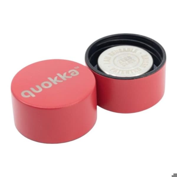 Isoleret flaske - Quokka - Solid - 630 ml - Rustfrit stål - Kirsebær rød Kirsebær rød