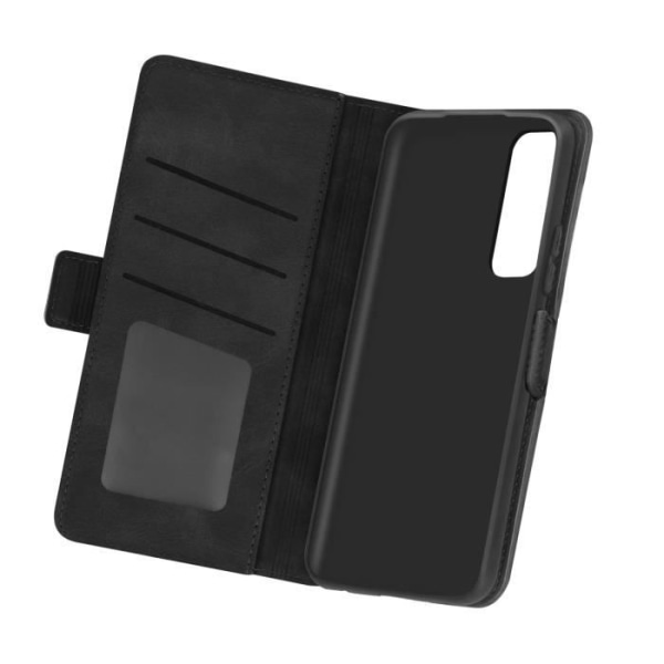Etui - AVIZAR - Honor 10X Lite - Øko-læder Vintage - Kortholder - Video Støtte Sort Svart