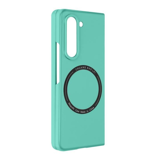 MagSafe Fodral till Samsung Galaxy Z Fold 5 - AVIZAR - Hårt - Minimalistisk design - Upphöjda kanter - Blå Blå