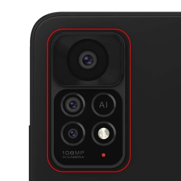 Bagkameraobjektiv til Xiaomi Redmi Note 11 Pro 5G Sort