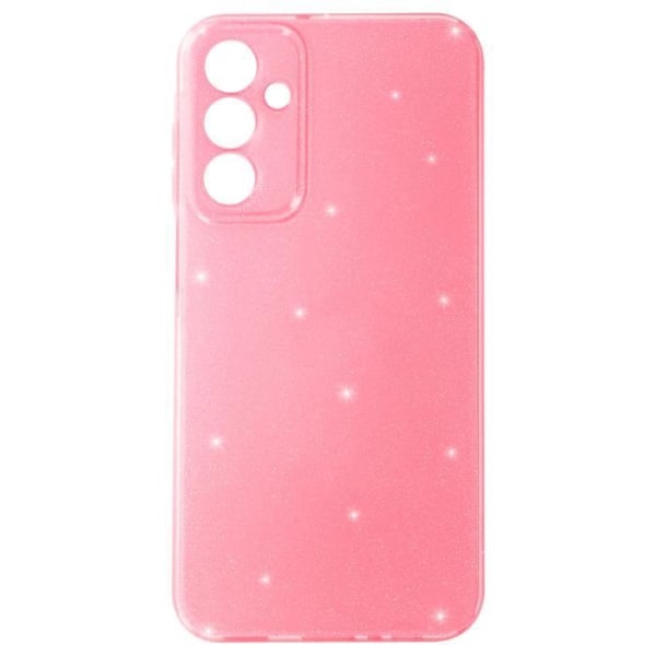 Suojakuori Samsung A15 5G:lle - AVIZAR - Glitter Design - Kamerasuojattu - Vaaleanpunainen Rosa