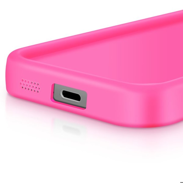 Coque til Samsung Galaxy S24 FE Soft Touch Hævede Kanter Fuchsia Rosa