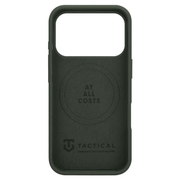 MagSafe-skal för iPhone 17 Pro i silikon, Velvet Smoothie Tactical, mörkgrå Grå