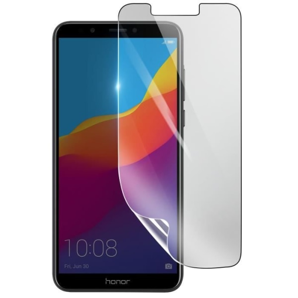 Näytönsuoja - 3MK - Honor 7C - Iskunkestävä Hydrogeeli - Läpinäkyvä - Naarmuuntumaton Transparent