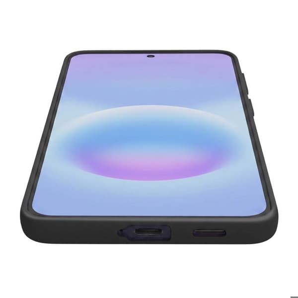 Samsung Galaxy A57 Silikone Cover Forstærket Kamera Beskyttelse Sort Svart