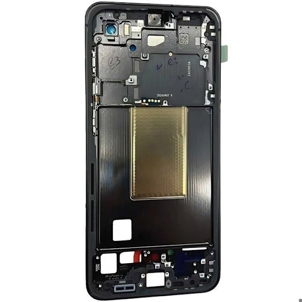Originalt servicepaket för Samsung Galaxy S24 FE svart centralchassi Svart