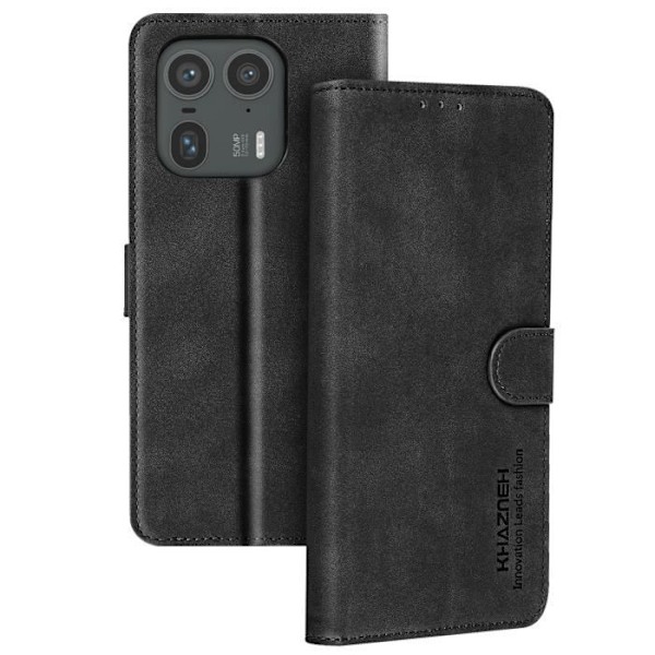 Motorola Edge 50 Ultra - AVIZAR - Lompakkotuki Videotuki - Musta Svart