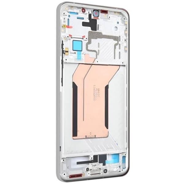 LCD-skärm - Xiaomi 14 5G - Förmonterad pekskärm - Vit chassi - Enkel installation Vit