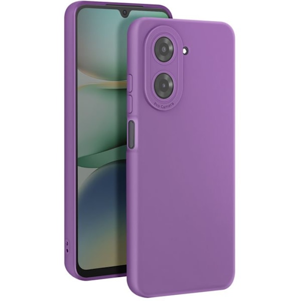 Siliconefodral för Xiaomi Redmi A5 Slät Kamerablockering Skyddad Lila Lila