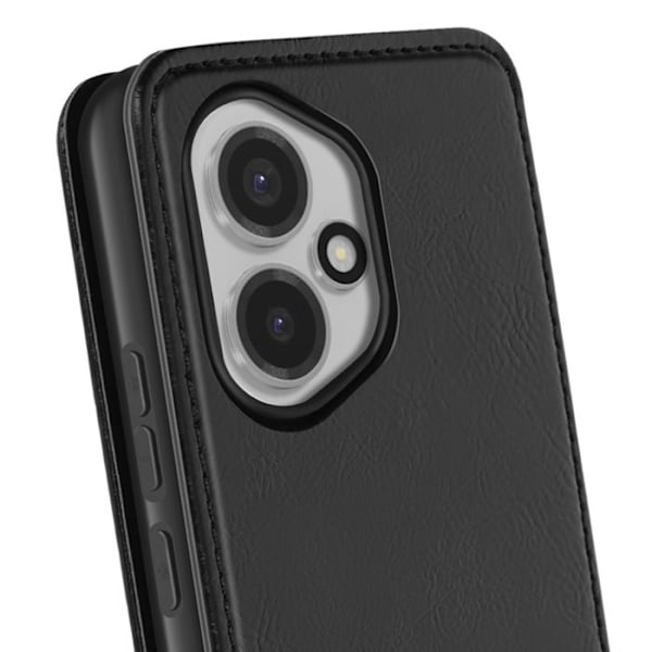 Housse Clapet Vertikal til Honor 400 Kortlomme Sort