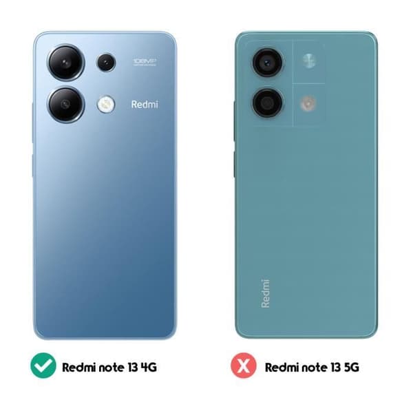 Etui til Xiaomi Redmi Note 13 4G-kortholder Support Video Gold Gul