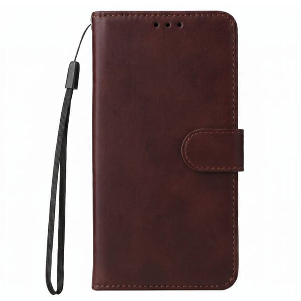 Plånboksfodral för Xiaomi 17T Pro Läderlook med Videostöd Brun brun