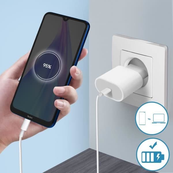 Xiaomi Redmi Note 8T USB Type C Micro og 3,5 mm Jack-opladningsstik