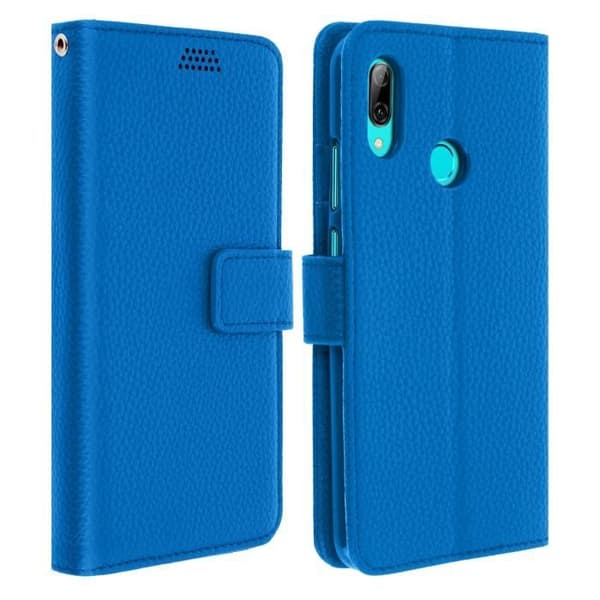 Plånboksfodral - AVIZAR - Huawei P Smart 2019 / Honor 10 Lite - Ekoko - Blå - Videostöd Blå
