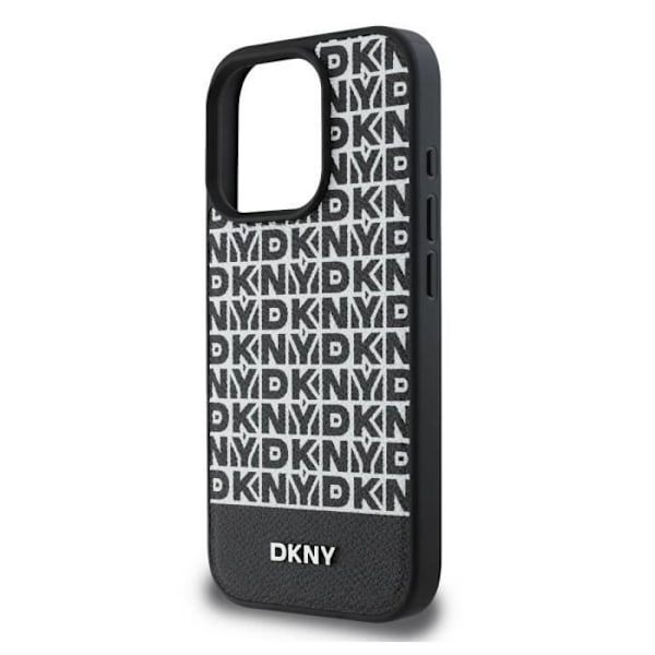 Skyddsskal för iPhone 16 Pro Max med MagSafe-nED-bana DKNY Svart Svart
