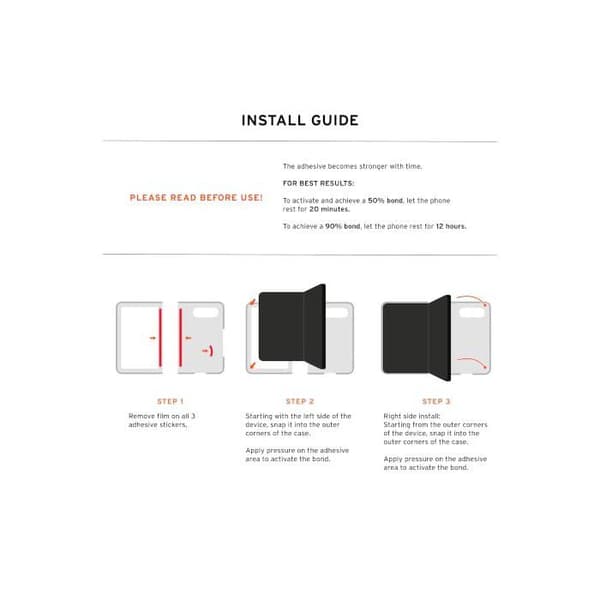 Mouve MS iPhone Duo Cover - Is (transparent)/sort - iPhone Ultra Svart