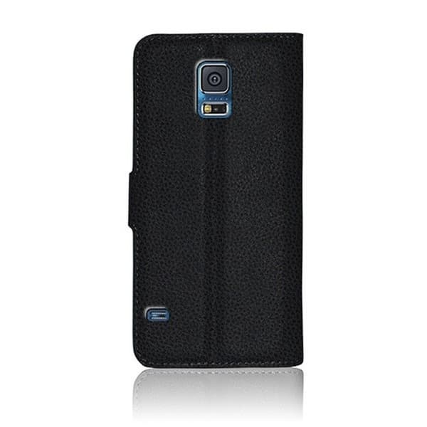 Pungetui - ZANAÉ - Galaxy S5 - Sort - Fuld beskyttelse - Plads til kort Svart