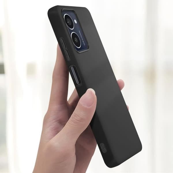 Coque - HMD - Pulse Pro - Silikone - Mat Finish - Ridsebeskyttelse Svart