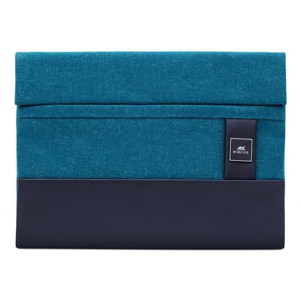 Hålla - Rivacase 8803 - Blå melerad - Kompatibel 13.3'' - Polyester och polyuretan Svart blå