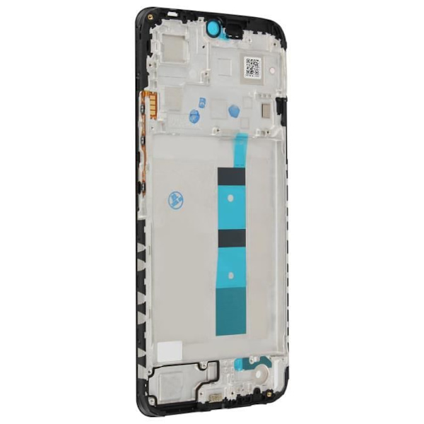 AVIZAR Central Chassis til Xiaomi Redmi Note 12 4G - Mørkegrå - Onyx Grå Onyx grå