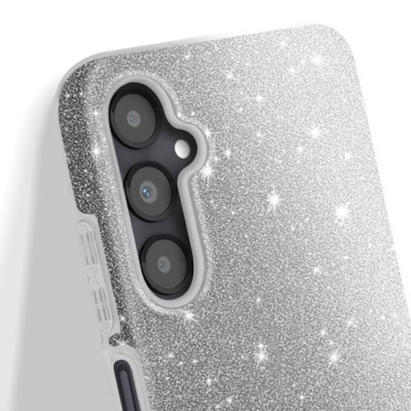 Kimallekuori Samsung Galaxy A05S Iskunkestävä Hopea Grå